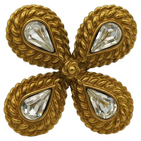 vintage ysl brooches